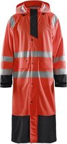 Blåkläder 4325-2000 Regenjas High Vis Fluor Rood/Zwart maat XL