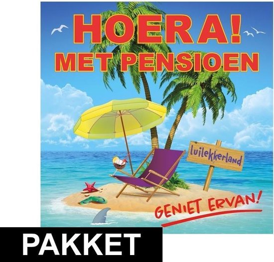 Pensioen Versiering Pakket Bol 3570