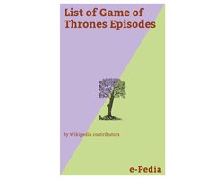 Omslag van Game of Thrones Afleveringen Gids