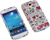 Love TPU Backcover Case Hoesje voor Galaxy S4 mini i9190 Love U