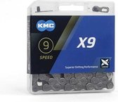 KMC - CHAÎNE X9 GRIS 114L