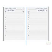 Ryam Agenda 2022- Memoplan 1 harde kaft ZWART (10cm x 15cm)