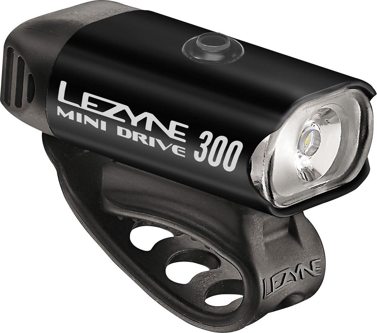 Lezyne Mini Drive 300 LM Led Fiets Koplamp USB - 300 Lumen - Zwart - Lezyne