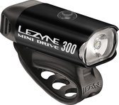 Lezyne Mini Drive 300 LM Led Fiets Koplamp USB - 300 Lumen - Zwart