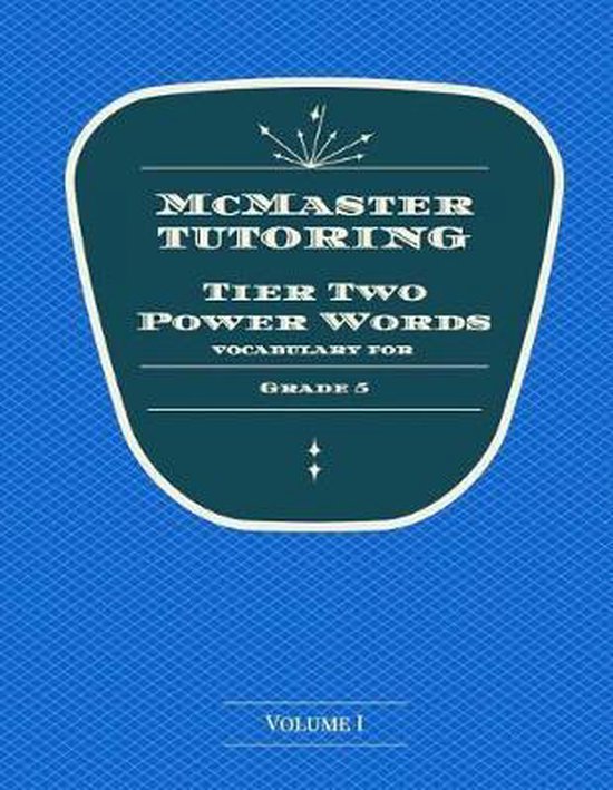 McMaster Tier 2 Power Words for 5th Grade - cover