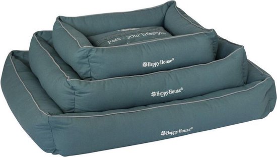 Happy-House Luxury Living Hondenmand Teal Maat - L