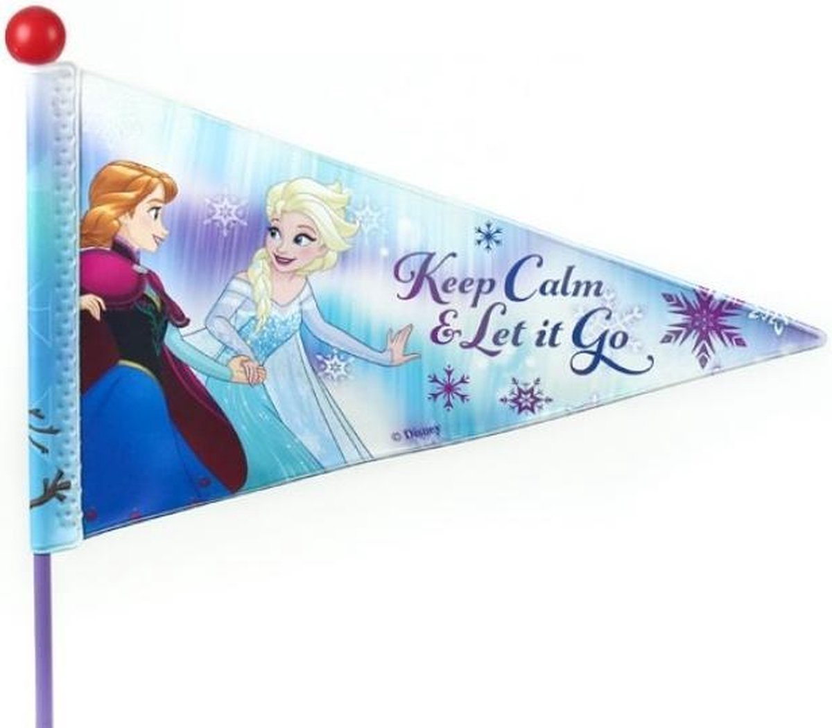 Widek Veiligheidsvlag Frozen Deelbaar 170 Cm Paars | bol.com