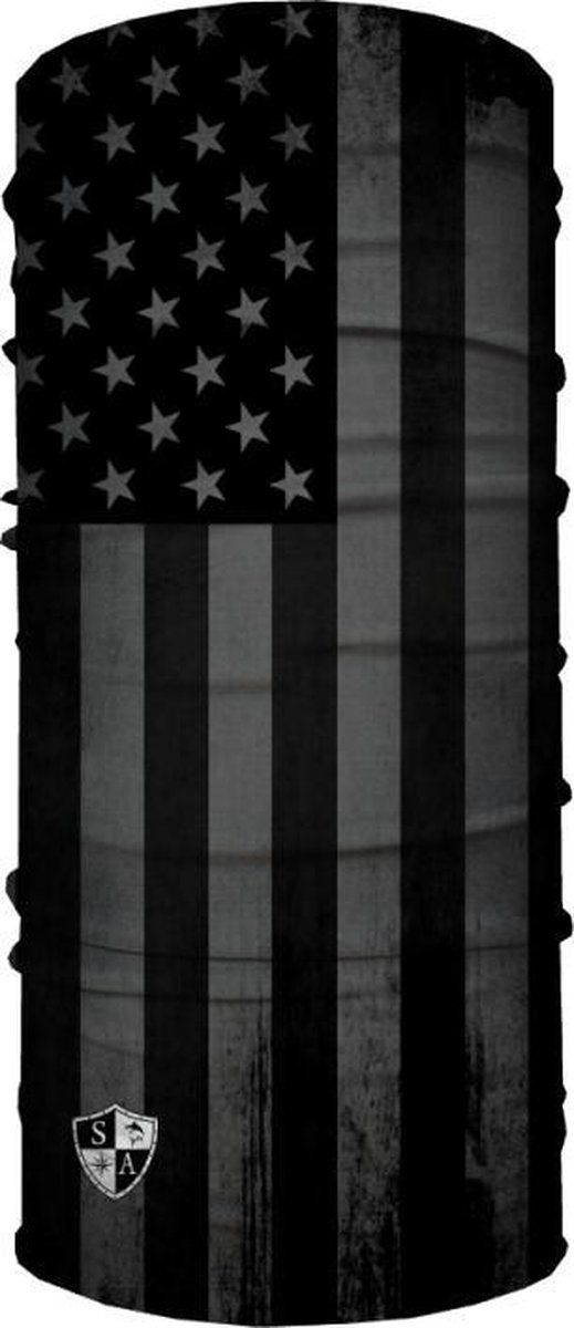 Blackout American Flag - Faceshield