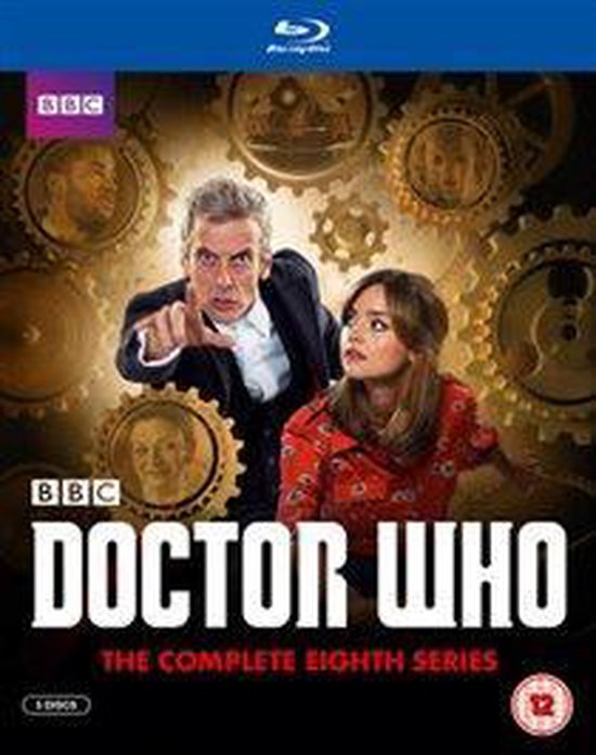 Doctor Who, De Complete Achtste Serie, met Peter Capaldi en Jenna Coleman.