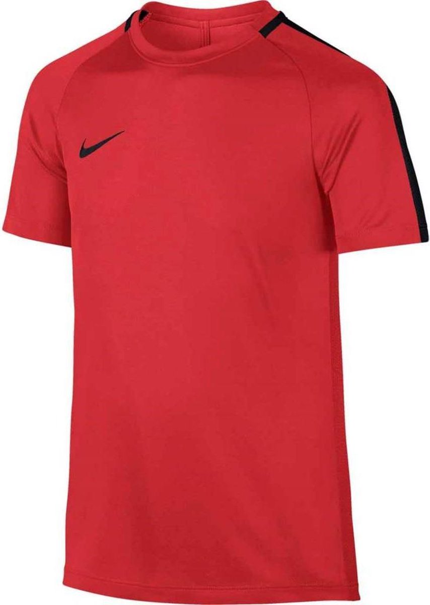 Nike Dry Academy JR Voetbalshirt Crimson / Black
