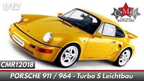 Bol Com Porsche 911 964 Turbo S Leichtbau 1 12 Cmr Classic Model Replicars