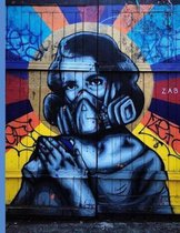 Graffiti Street Art #3 Gas Mask Woman