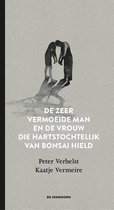Boekomslag van 'De zeer vermoeide man en de vrouw die hartstochtelijk van bonsai hield'