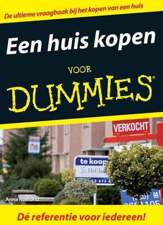 Cover van het boek 'Een huis kopen voor Dummies' van A. Roelofsz