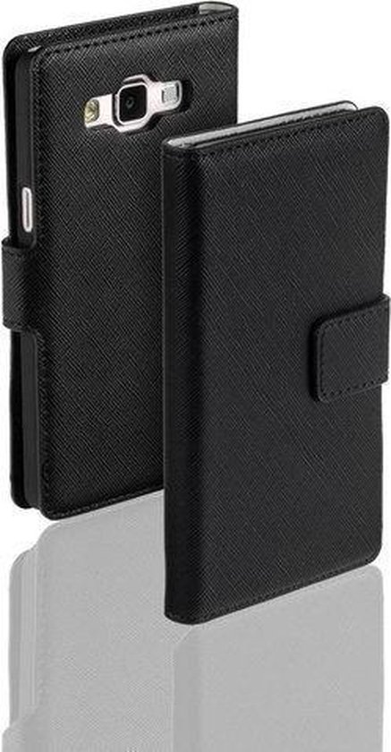 HC Zwart Samsung Galaxy A5 Bookcase Wallet case Telefoonhoesje