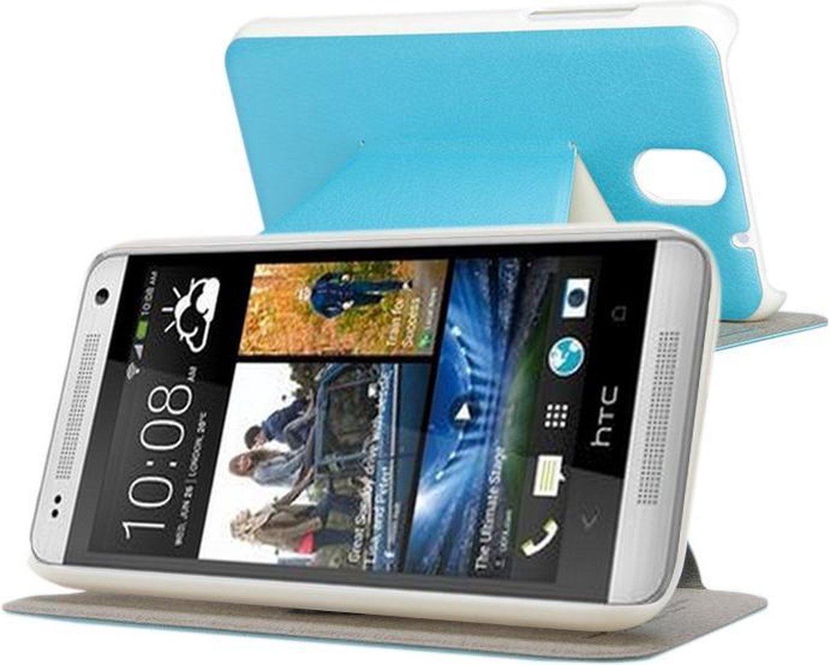 Buitenland belangrijk Afrika HTC Desire 610 KLD Stand Case Blauw | bol.com