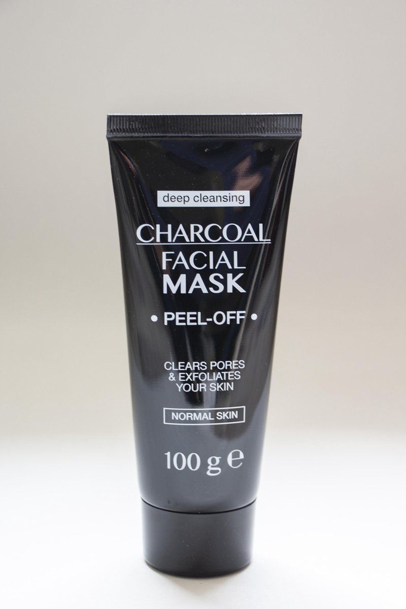 Houtskool gezichtsmasker - Charcoal facial mask - Normale huid - Diepe  reiniging | bol.com