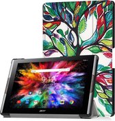 Tri-Fold Book Case Acer Iconia Tab 10 A3-A50 Hoesje - Colour Tree