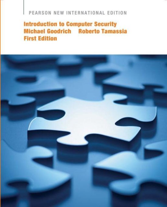 Introduction To Computer Security - cover