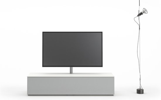 Elastisch Wortel Met andere woorden Spectral Next NXS1604-SNG soundbar tv-meubel in wit | bol.com