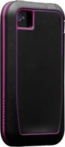 Case-Mate Phantom Case voor Apple iPhone 4 of 4s Raspberry Pink/Zwart