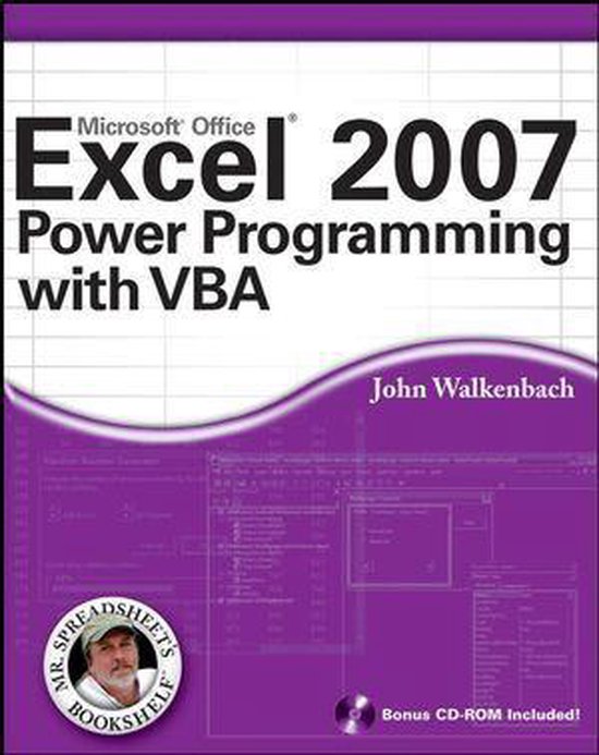Excel 2007 Power Programming with VBA - cover
