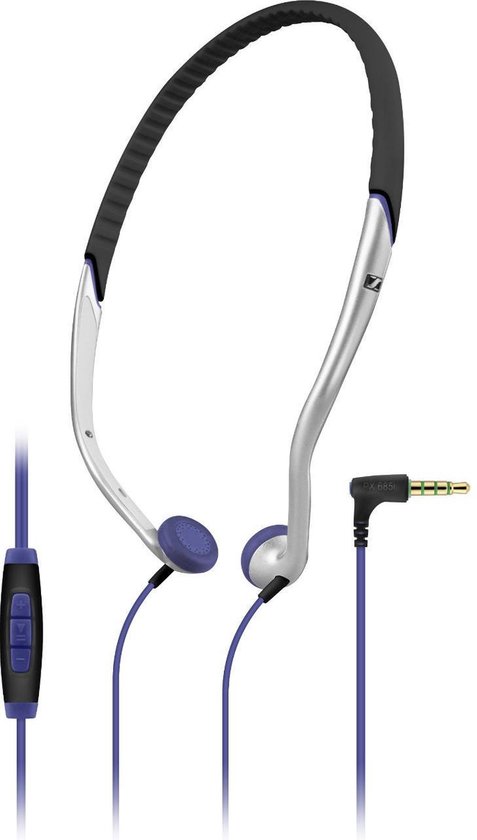 Sennheiser Adidas PX 685i SPORTS - On-Ear koptelefoon - Blauw | bol.com