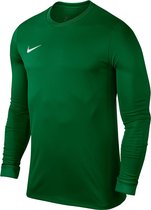 Nike Park VI LS Teamshirt Heren Sportshirt - Maat M - Mannen - groen