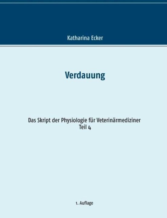 Verdauung - cover