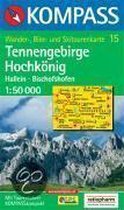 Tennengebirge - Hochkönig - Hallein - Bischofshofen 1 : 50 000