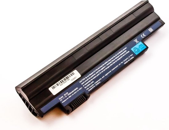 Battery ACER Aspire One D255, 522, 722, Li-ion, 11,1V, 4400mAh, 48,8Wh,  black | bol.com