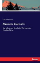 Allgemeine Orographie