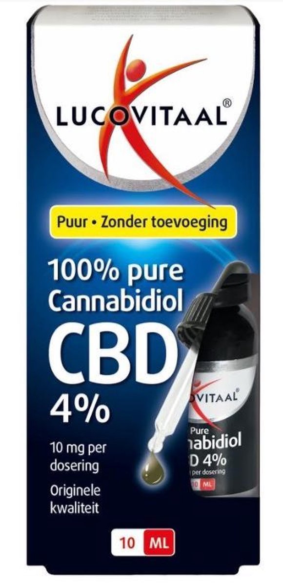 Lucovitaal CBD Cannabidiol olie 4 CBD olie