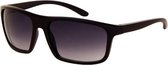 Az-eyewear Zonnebril Unisex Matzwart Met Smoke Lens (az-184)