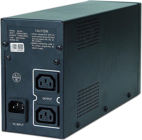 EnerGenie UPS-PC-652A - UPS, 650 VA - Energenie