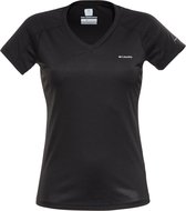 Columbia Zero Rules Short Sleeve Shirt - Black - Dames - Maat S