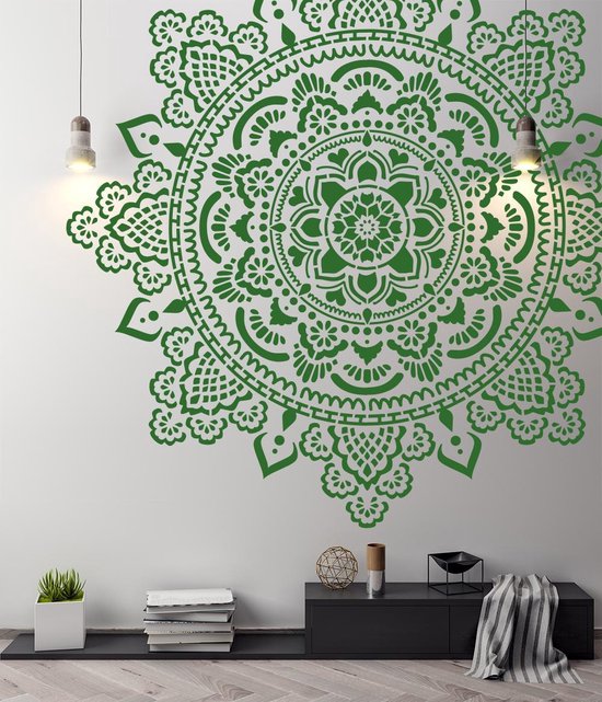 Normalisatie hotel Baars Mandala Holy Stencil/Sjabloon-Kunststof 184x184cm - om je eigen Mandala te  schilderen. | bol.com