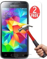 Screenprotector Glas Folie Tempered Glass voor Samsung Galaxy S5 Mini G800 2 stuks