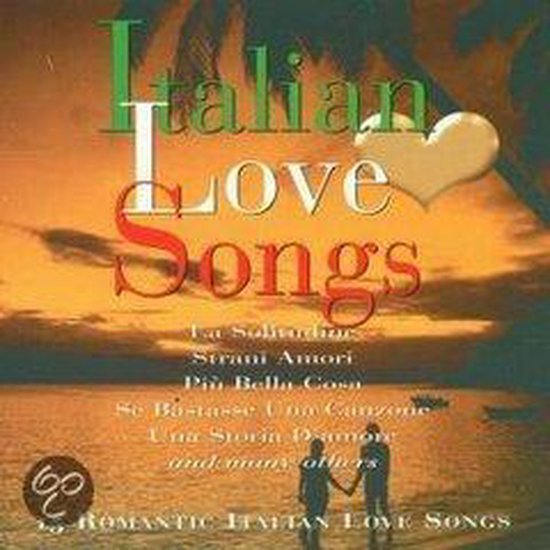 Italian Love Songs, various artists CD (album) Musique