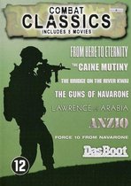 WAR BOX (ANZIO (1968) / BRIDGE ON THE RIVER KWAI, THE / CAINE MUTINY, THE / DAS BOOT / FORCE 10 FROM NAVARONE / FROM HERE TO ETERNITY (1953) / GUNS OF NAVARONE, THE / LAWRENCE OF ARABIA)