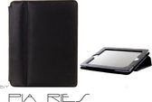 Pia Ries 843-20, Zwarte  luxe kalflederen iPad Air cover. Gemaakt van zacht kalfsleder.