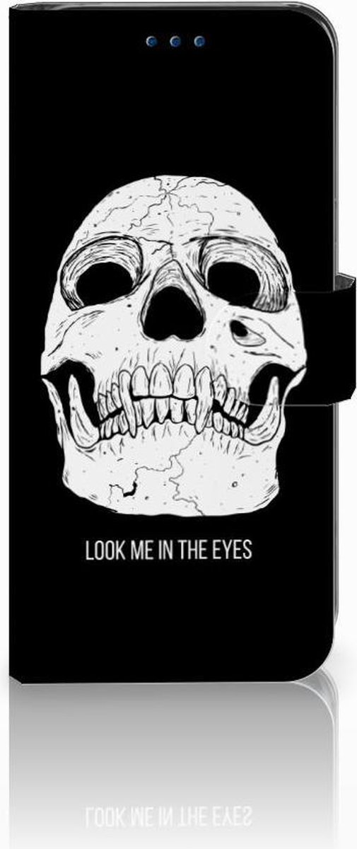 Telefoonhoesje met Naam Samsung Galaxy S8 Skull Eyes