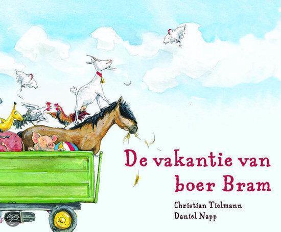 Cover van het boek 'De vakantie van boer Bram'