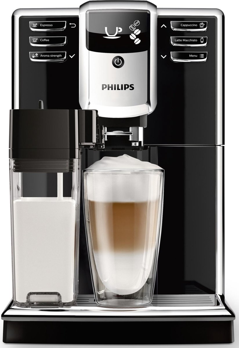 vieren wees onder de indruk Reactor Philips 5000 serie EP5360/10 - Espressomachine - Zwart | bol.com