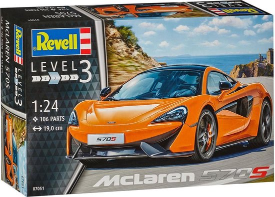 Revell modelbouwpakket McLaren 570S 1:24 | bol.com