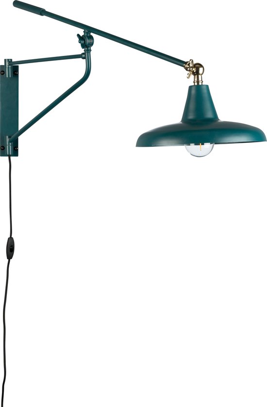 Dutchbone Hector - Wandlamp - Teal