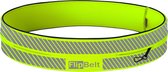 FlipBelt Classic Reflective - Hardloopriem voor Telefoon - Water en meer - Running belt - Geel - XS
