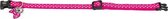 Nobby halsband dots met bedeltje roze 20-30 x 1 cm - 1 ST