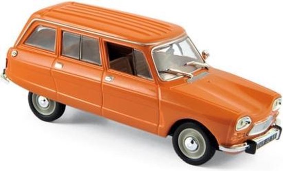 1:18 Citroën Ami 8 Break año 1975 Naranja Norev de segunda mano por 69 EUR en Bolaños de Calatrava en WALLAPOP