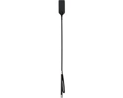 EasyToys - Zweep SM met Lange Steel - Zweep Sex Musthave voor SM liefhebber - Kinky Zweep met Lange Steel - BDSM - Zwart